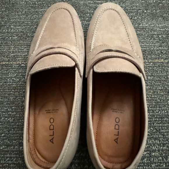 Men’s Aldo Dylan MFA19671 Classic Moc-Toe Penny Loafers - Picture 2 of 7